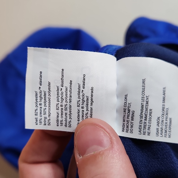 $5☃️Speedo One Piece Swim Suit Royal Blue Pro LT 12/38 - Picture 6 of 6